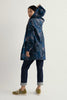 Seasalt Cornwall Packable Raincoat in Inked Patchwork Maritime