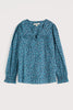 Seasalt Cornwall Ysella Top in Flax Flower Horizon