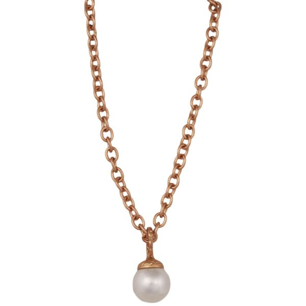 Enhance Accessories Bauble Necklace in Gold