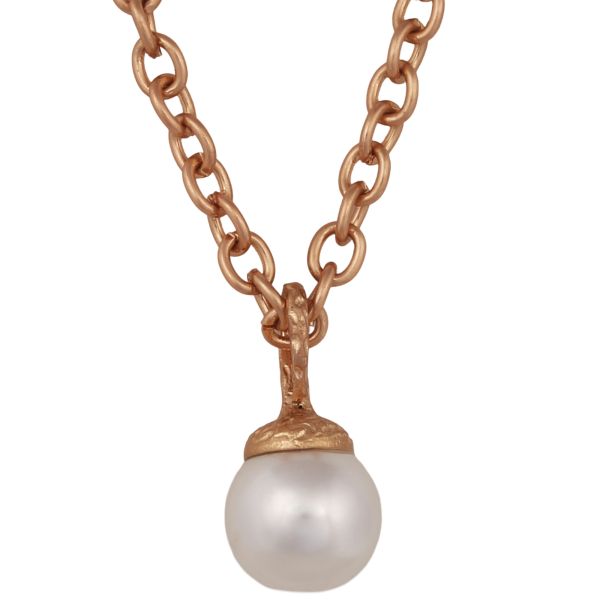 Enhance Accessories Bauble Necklace in Gold