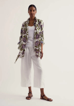 Seasalt Cornwall Larissa Shirt in Proteas Chalk