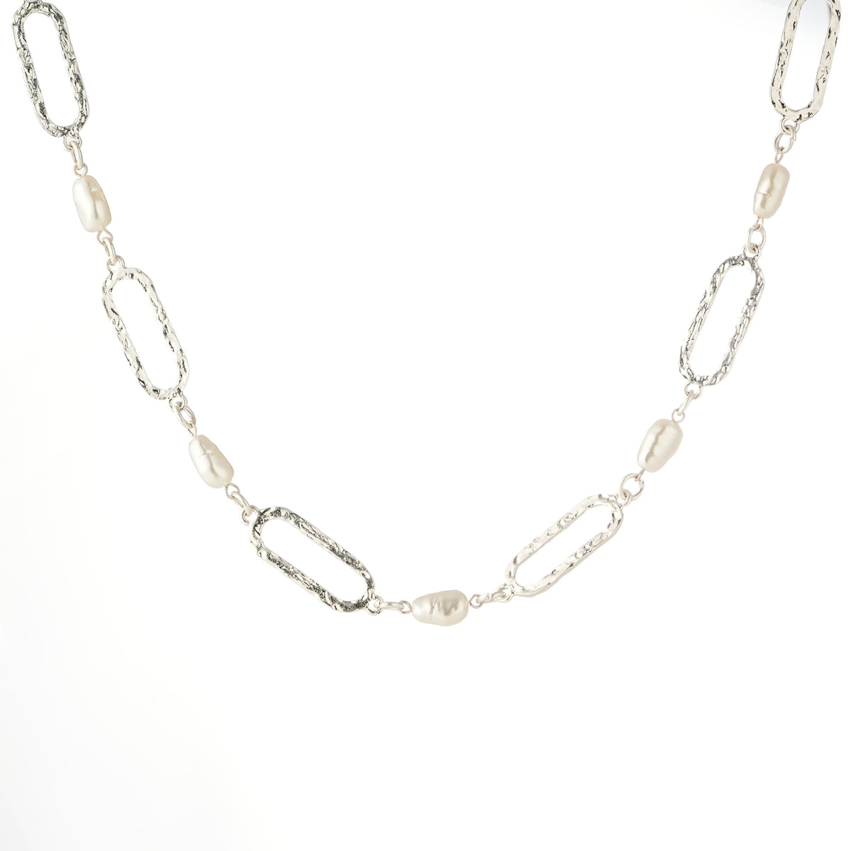Enhance Accessories Eden Necklace in Silver