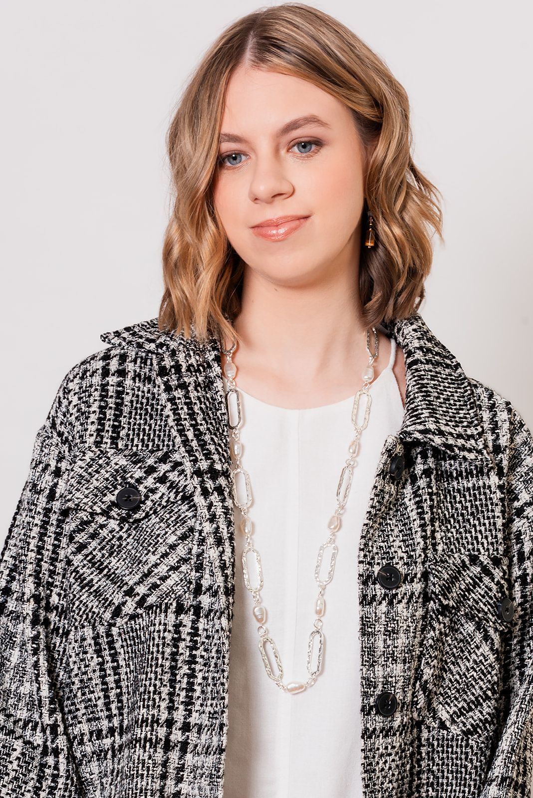 Enhance Accessories Eden Necklace in Silver