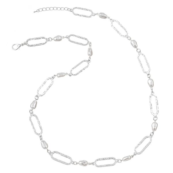 Enhance Accessories Eden Necklace in Silver