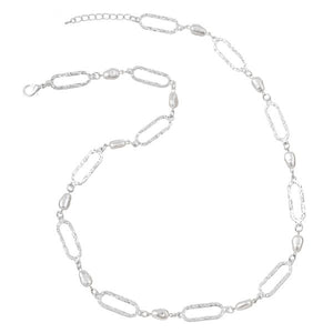 Enhance Accessories Eden Necklace in Silver