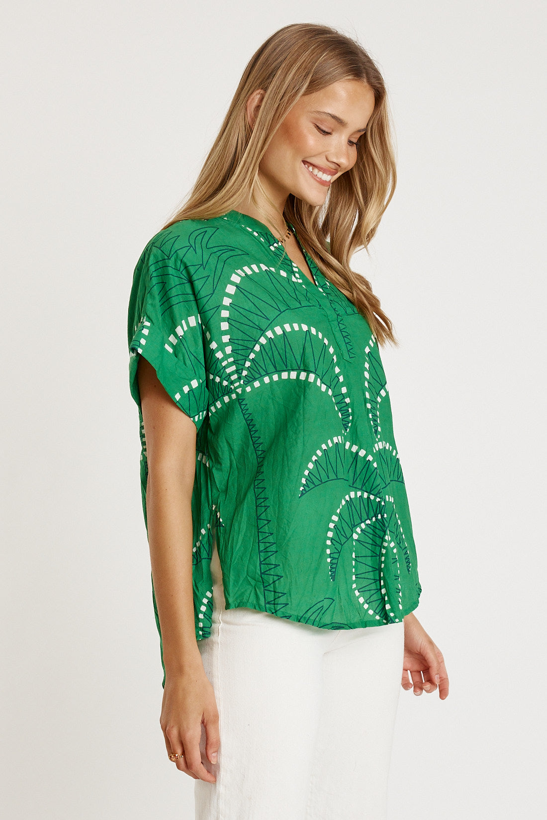 LULALIFE Idalia Top in Sea