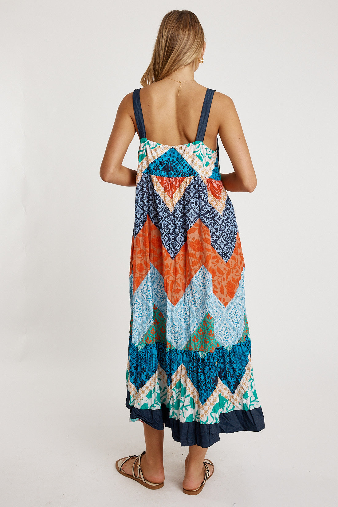 LULALIFE Romilly Sundress in Navy