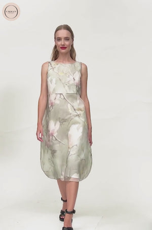Megan Salmon Magnolia Romance Shift Dress - Shop Online at Urban Cachet