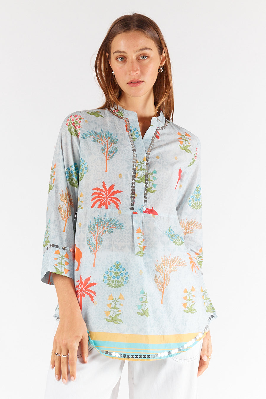 Rubyyaya Iraj Shirt in Blue