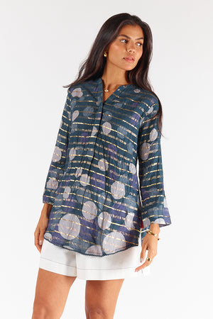 Rubyyaya Samana Shirt in Navy