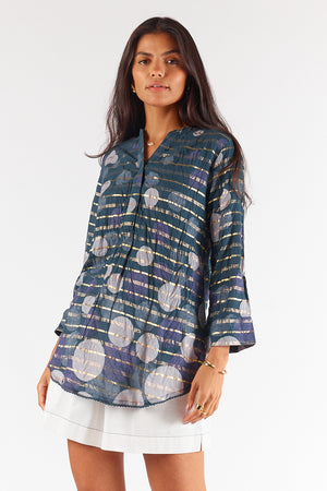 Rubyyaya Samana Shirt in Navy