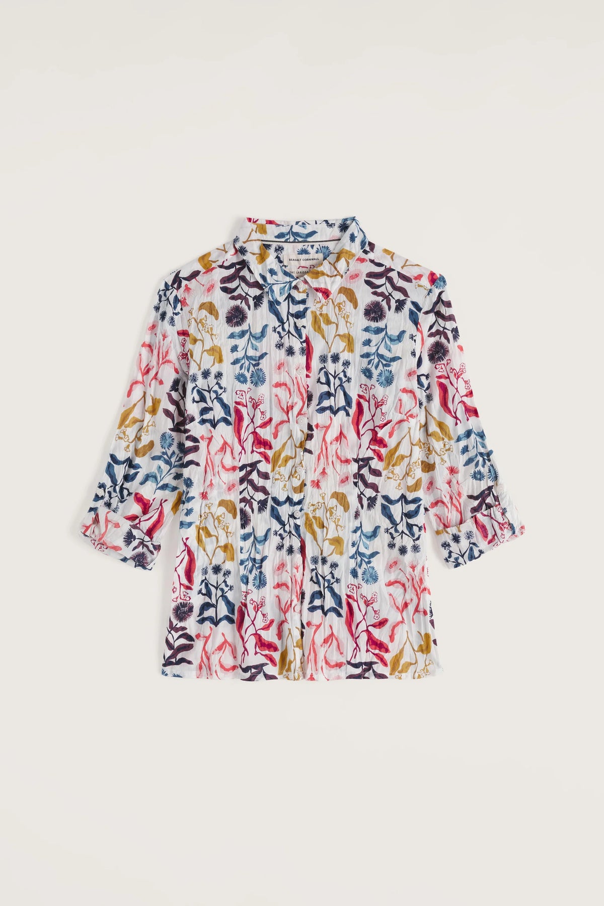 Seasalt Cornwall Larissa Shirt in Inky Botanical Chalk
