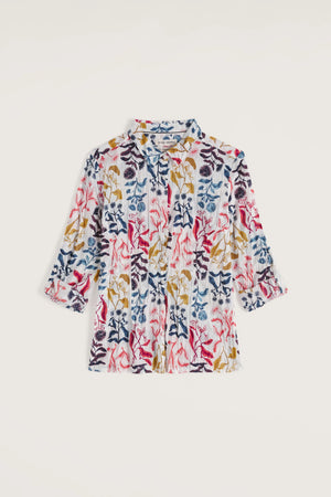 Seasalt Cornwall Larissa Shirt in Inky Botanical Chalk