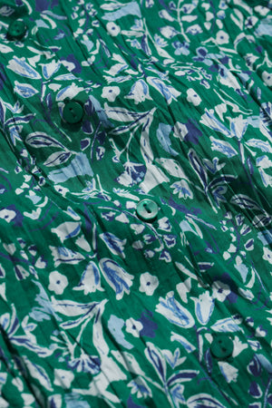Seasalt Cornwall Larissa Shirt in Woodland Floral Dark Stem