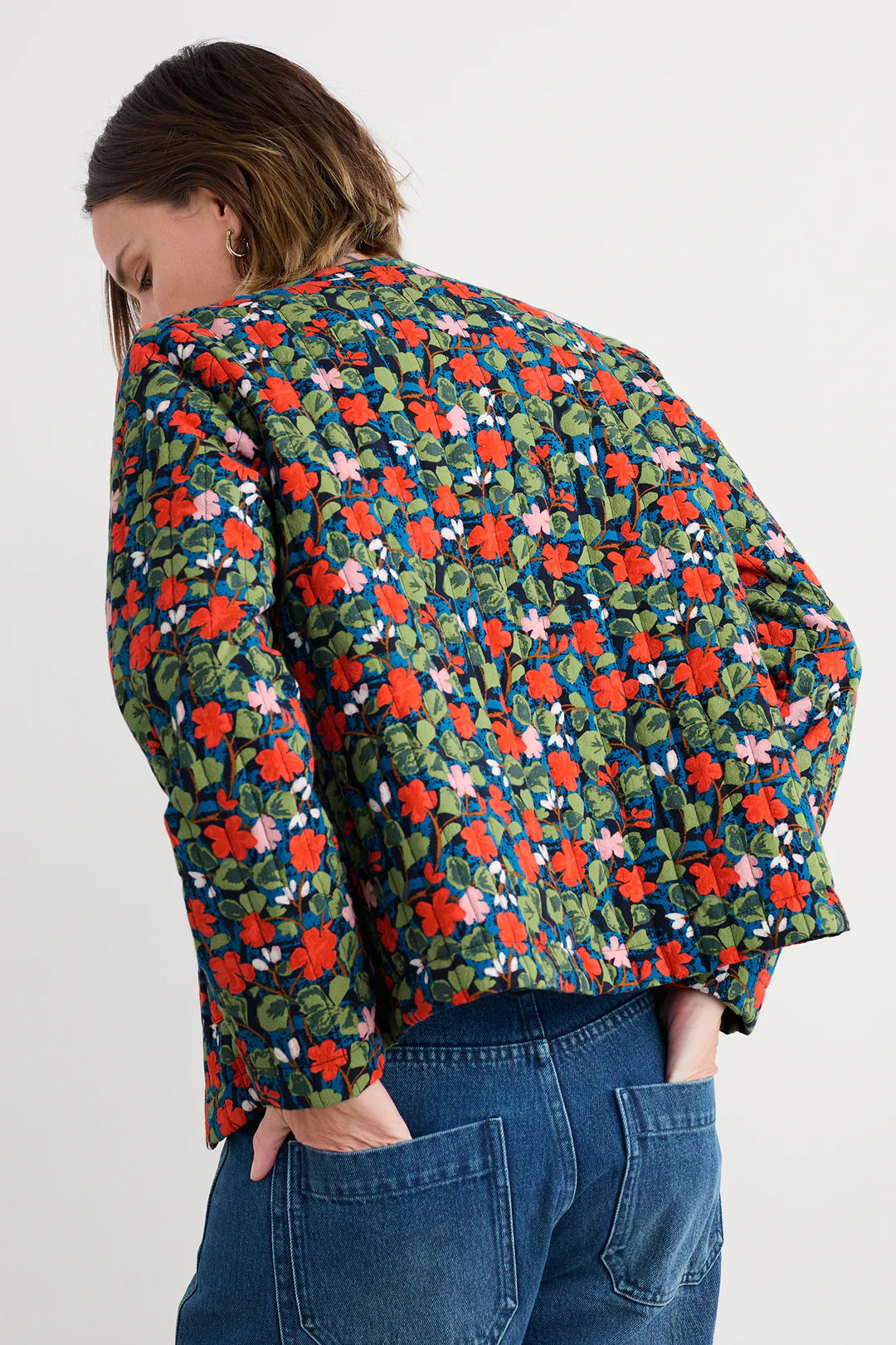 Seasalt Cornwall Samson Hill Jacket in Houseplant Maritime