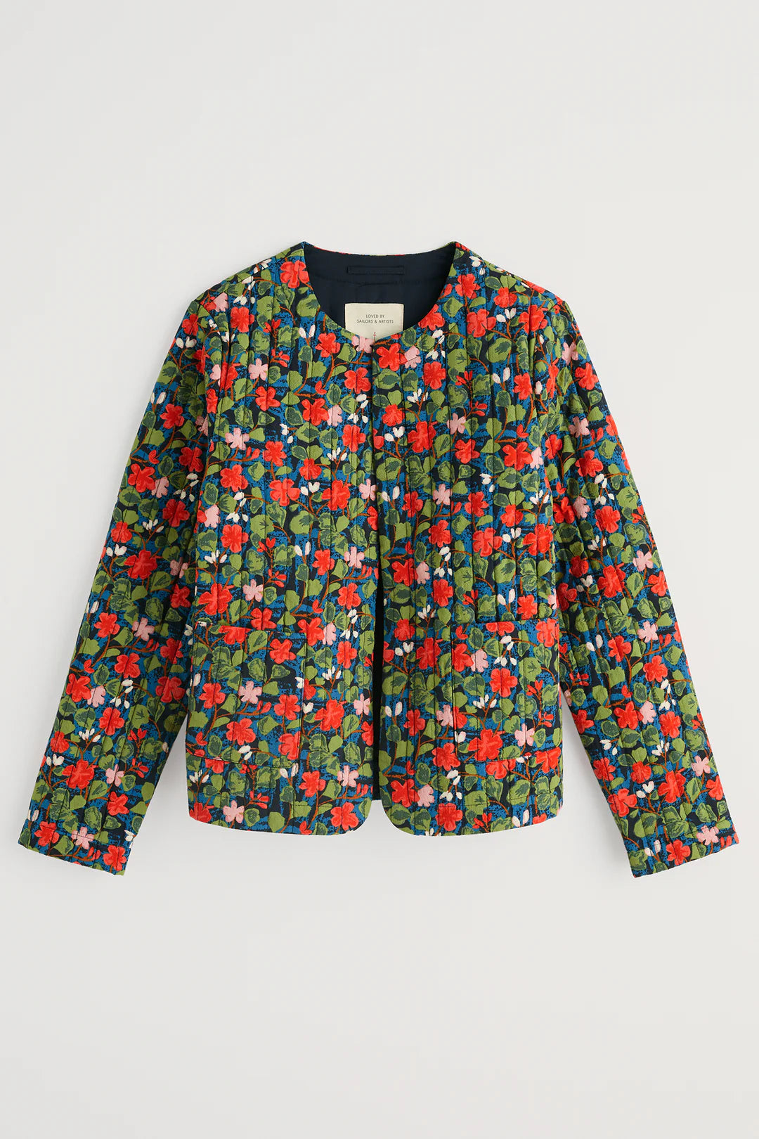 Seasalt Cornwall Samson Hill Jacket in Houseplant Maritime