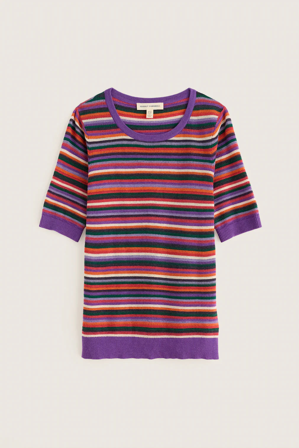 Seasalt Cornwall Summer Lawn Top in Tinctoria Wild Orchid