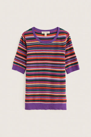 Seasalt Cornwall Summer Lawn Top in Tinctoria Wild Orchid