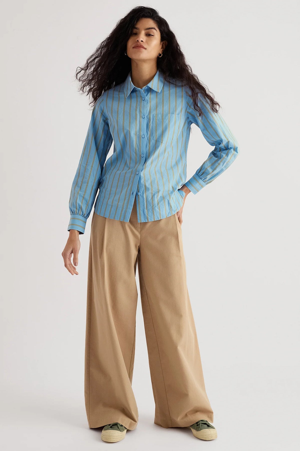 Seasalt Isla Shirt in Lynher Waterfall