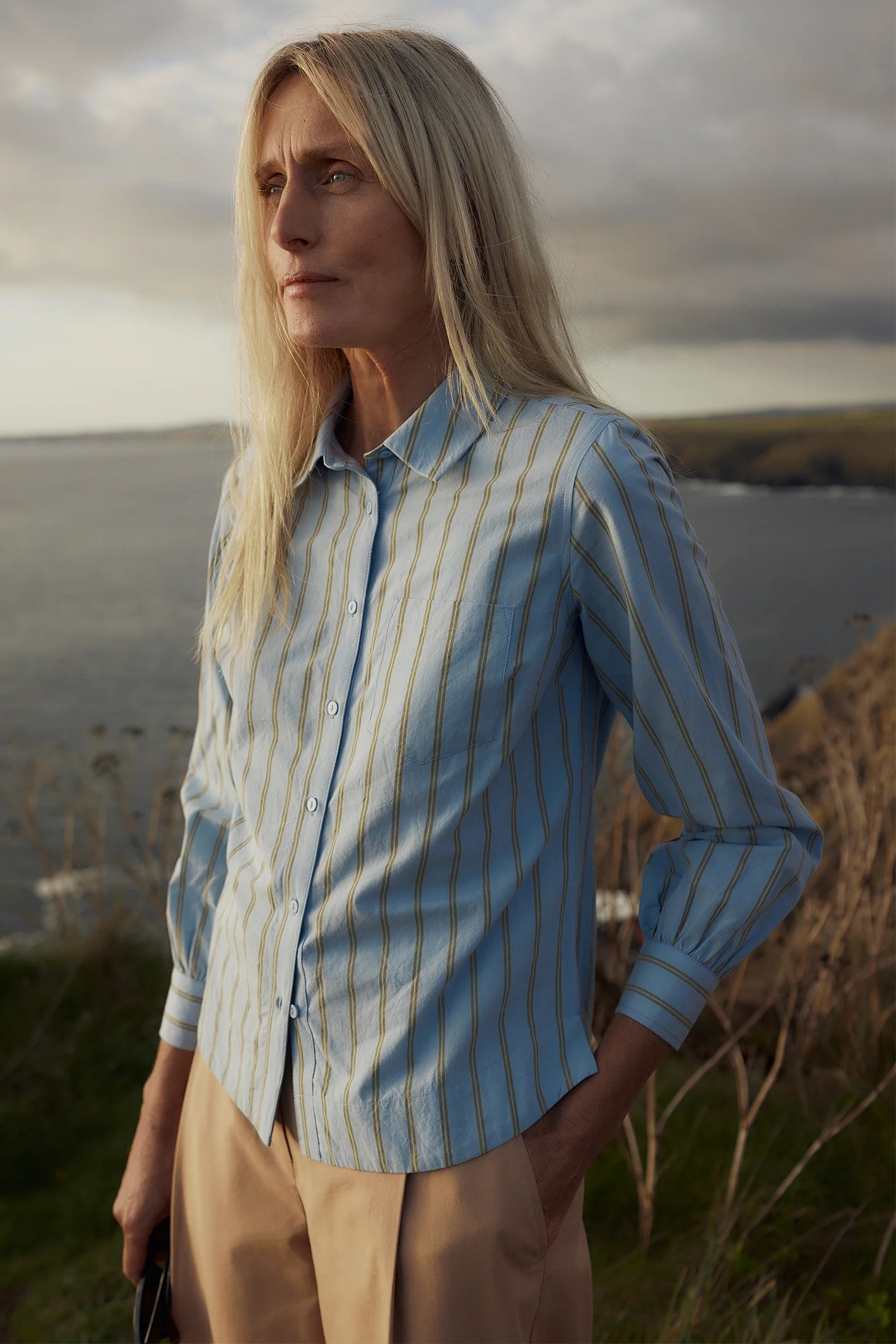 Seasalt Isla Shirt in Lynher Waterfall