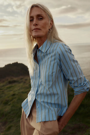 Seasalt Isla Shirt in Lynher Waterfall