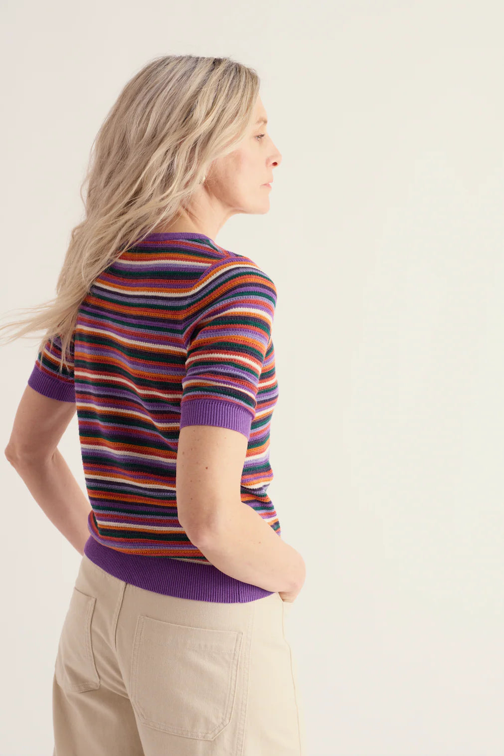 Seasalt Cornwall Summer Lawn Top in Tinctoria Wild Orchid