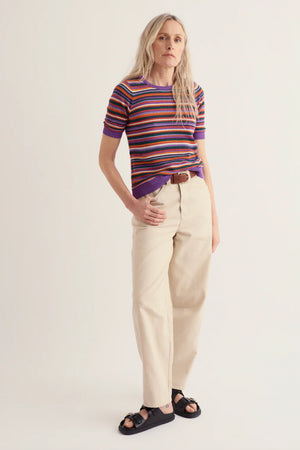 Seasalt Cornwall Summer Lawn Top in Tinctoria Wild Orchid