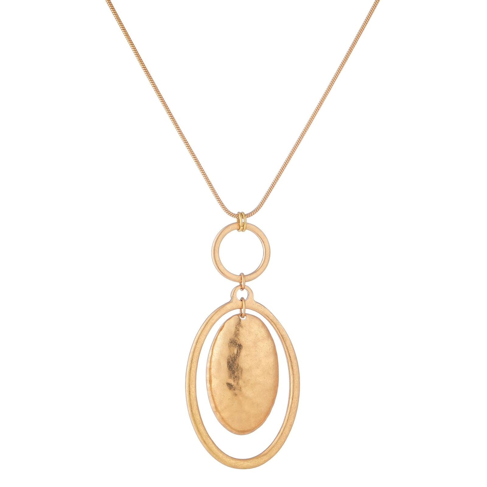 Enhance Accessories Zuri Necklace in Gold