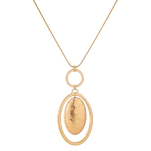 Enhance Accessories Zuri Necklace in Gold
