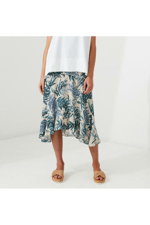 Lania The Label Glade Skirt in Almond Print