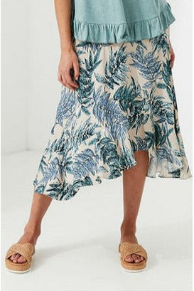 Lania The Label Glade Skirt in Almond Print