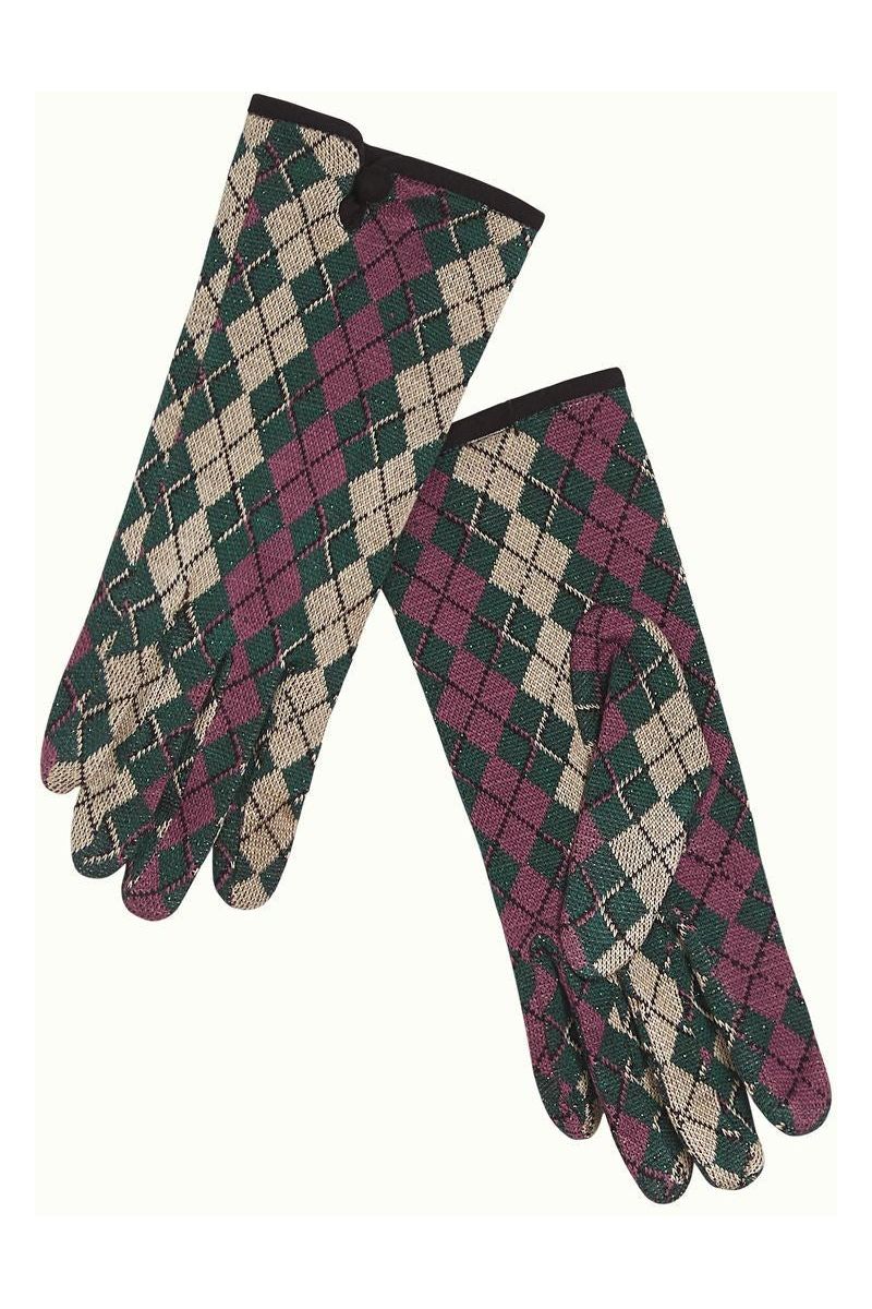 King Louie Glove Briolette in Pine Green