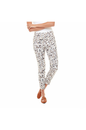 Up! Pant 28inch Petal Slit Ankle Pant in Shrub
