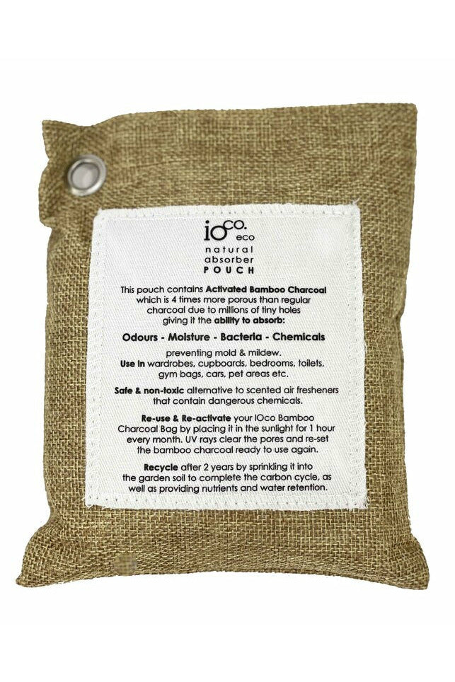 IOco Activated Bamboo Charcoal Pack in Natural