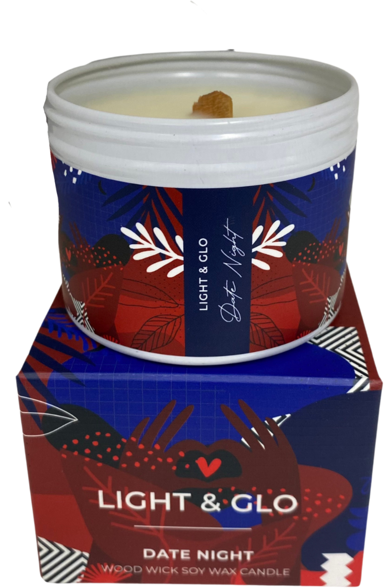 Light & Glo Designs Small Date Night Candle