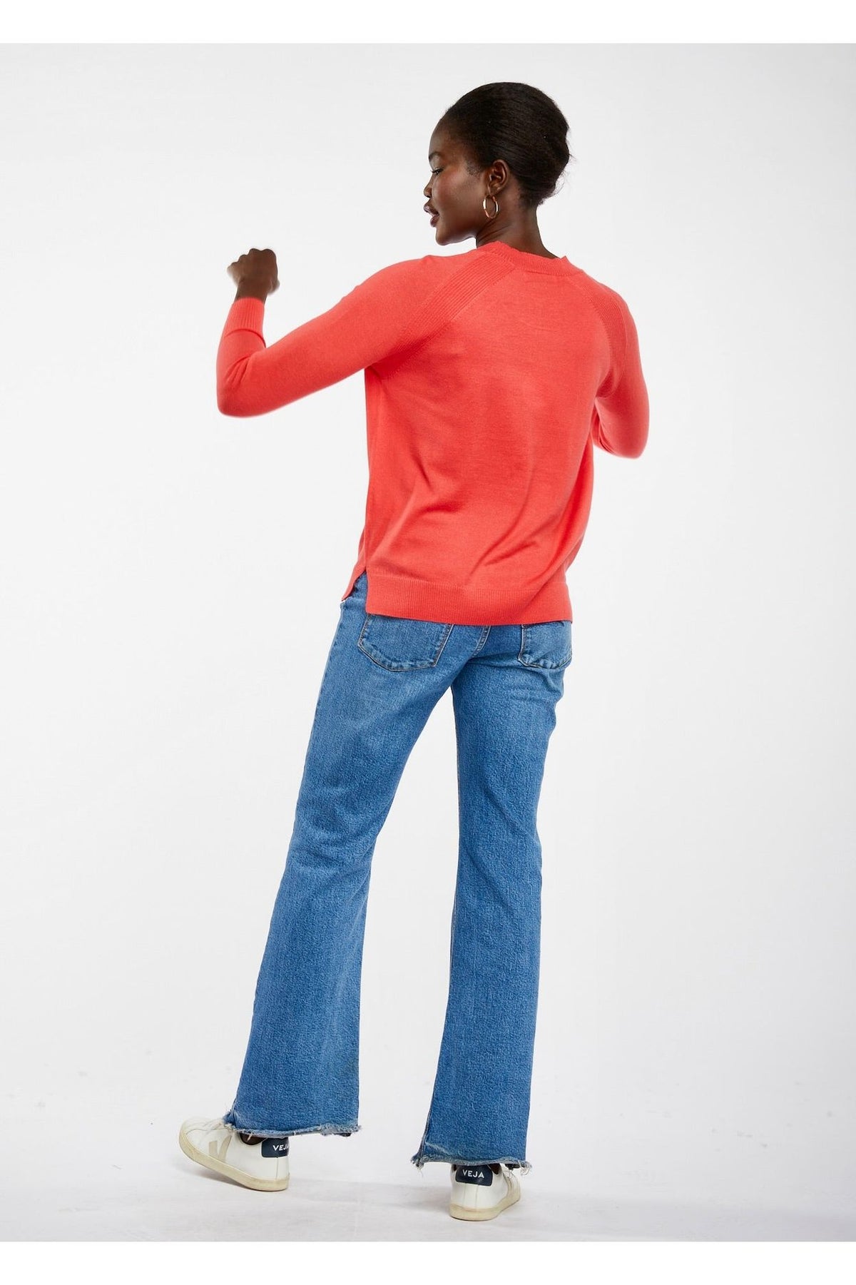 LD&CO Crew Neck Jumper in Red