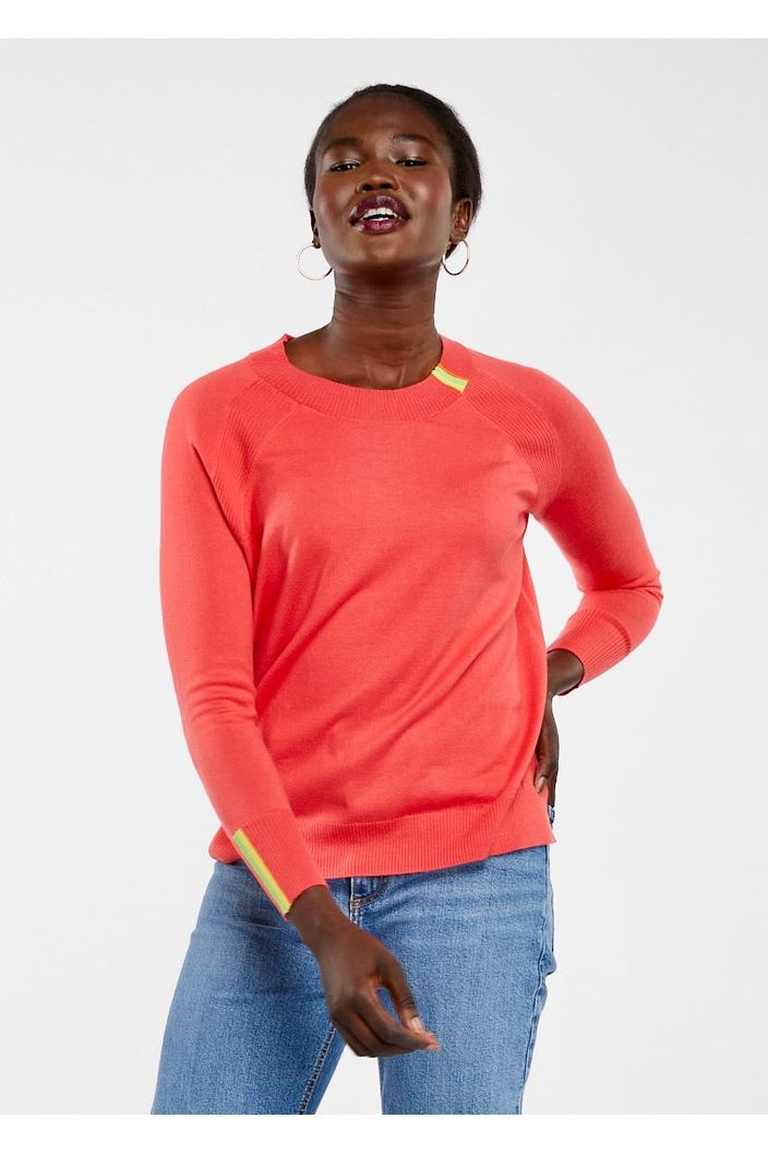 LD&CO Crew Neck Jumper in Red