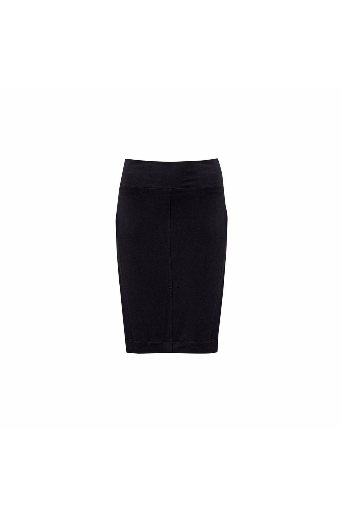 Lou Lou Australia Bamboo Midi Whitney Tube Skirt in Black