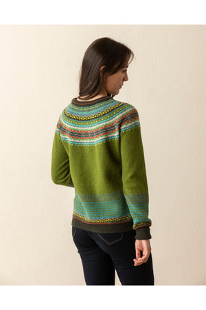 Eribe Knitwear Alpine Sweater in Moss