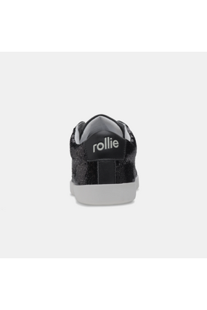 Rollie Prime Black Sequin Sneaker