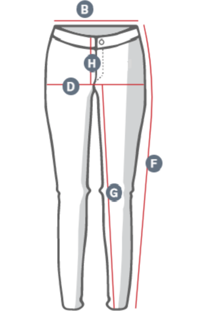 Foil Fuss Free Taper Trapeze Pant in Plain White