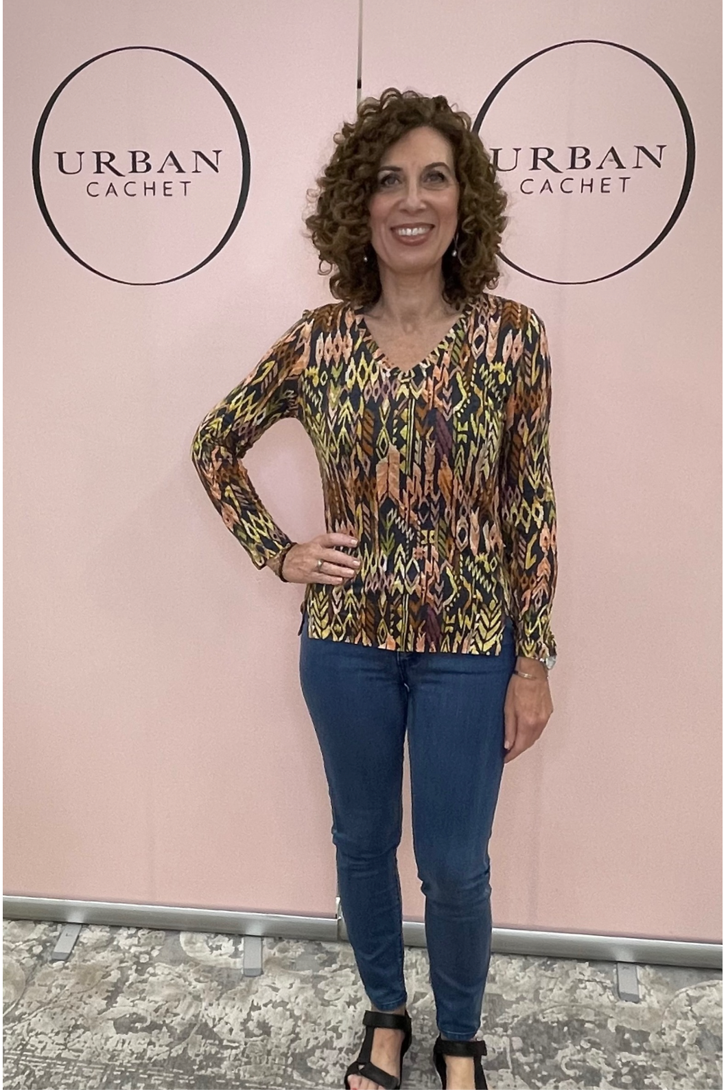 Foil Lou Lou Skinny Jean in Ink Wash