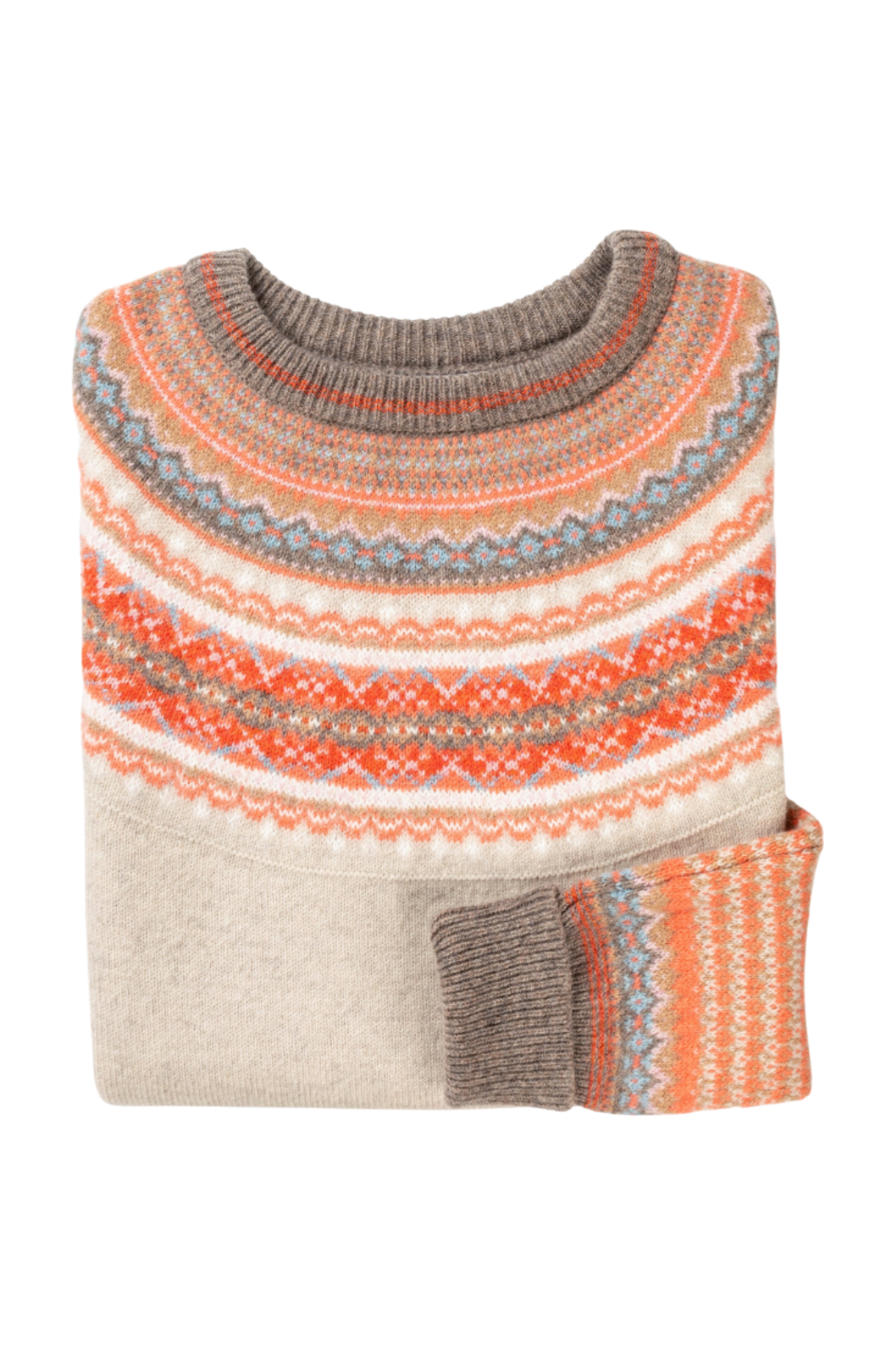 Eribe Knitwear Alpine Sweater in Hibiscus