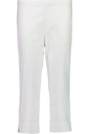 Foil Split ENZ Trapeze Pant in White